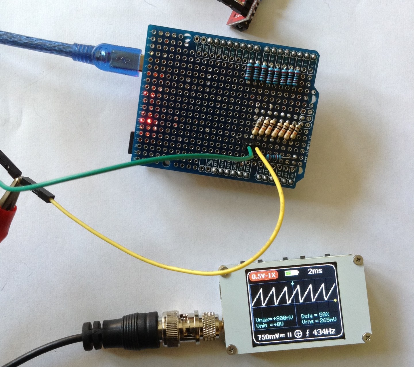 Arduino R2r To Analog Arduino R2R Digital Audio – Simple DIY Electronic Music Projects