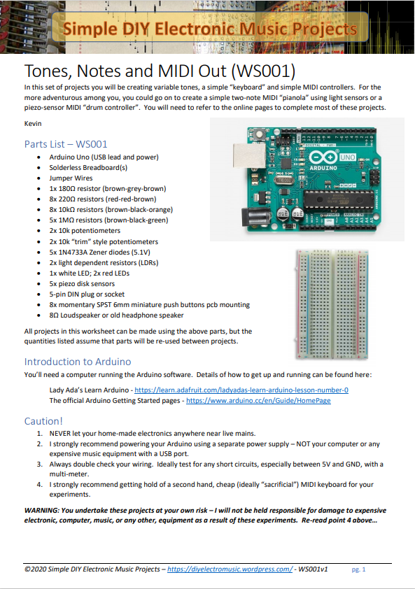 SDEMP-001 - Tones, Notes, MIDI Out - WS001v1