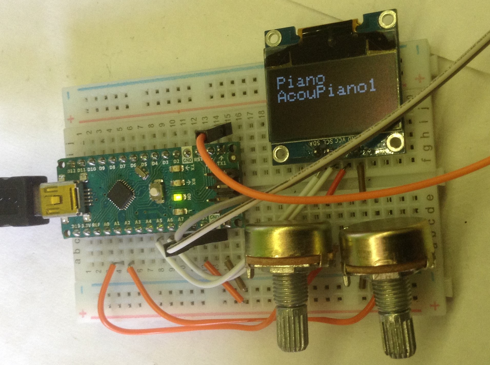 Arduino Om Changer Arduino MT-32 Program Changer – Simple DIY Electronic Music Projects