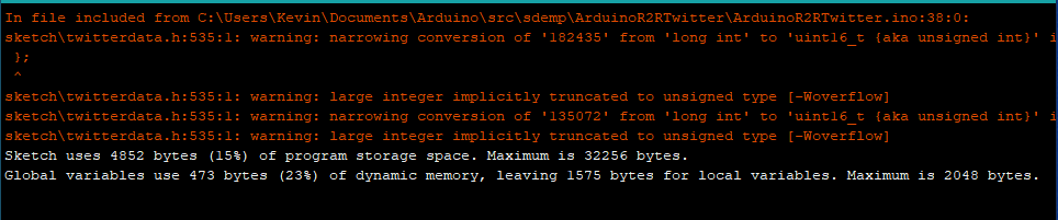 TwitterFollowers-BuildOutput