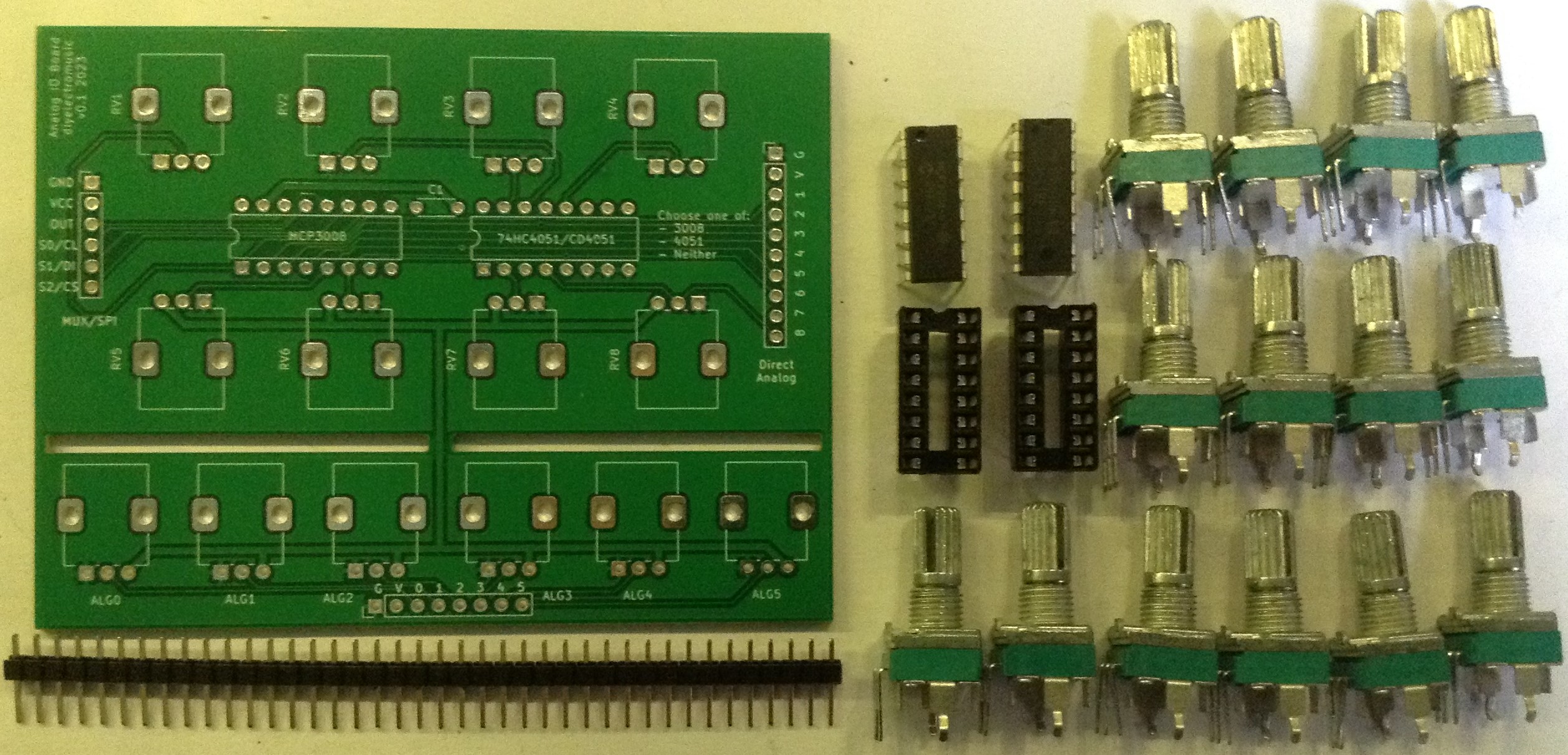 Analog IO Board PCB – Part 2 – Simple DIY Electronic Music Projects