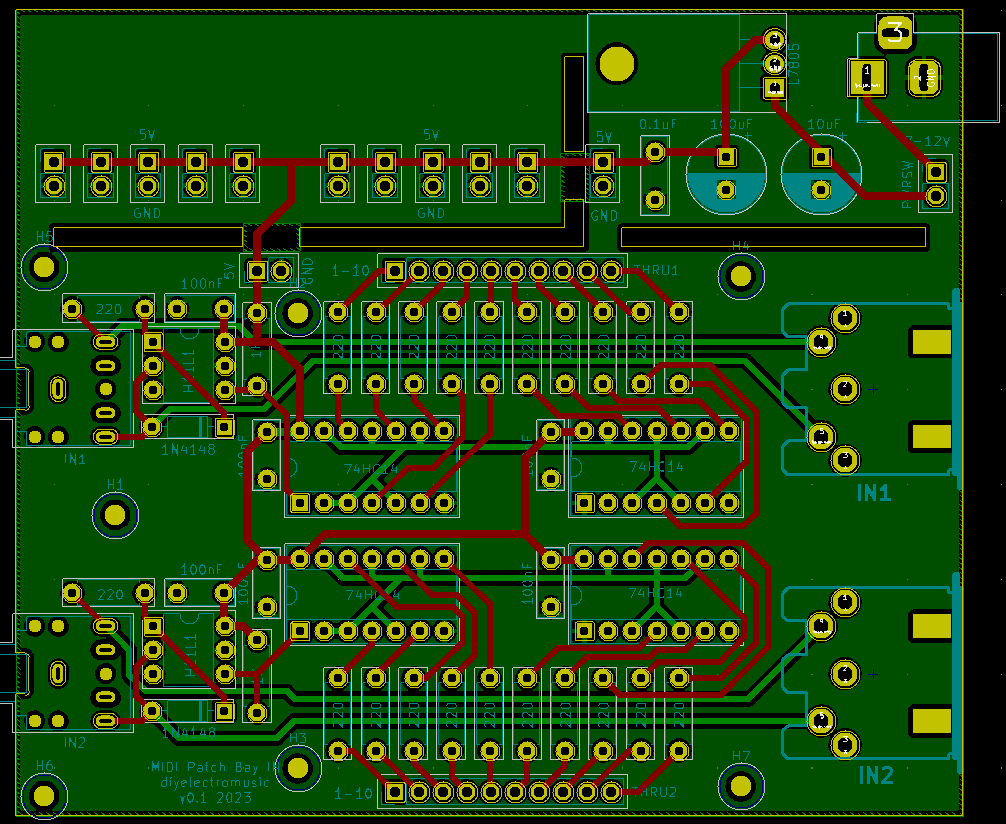 MIDIPatchBay-Mountings-pcb