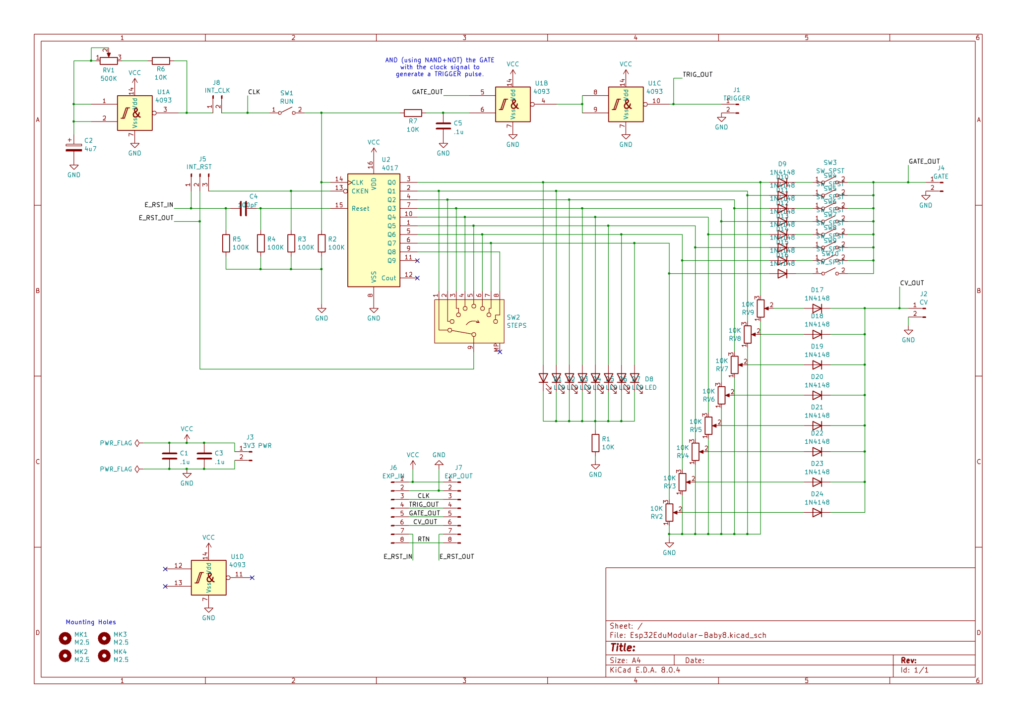 “Baby8” CV Step Sequencer – Part 2 – PCB Design – Simple DIY Electronic ...