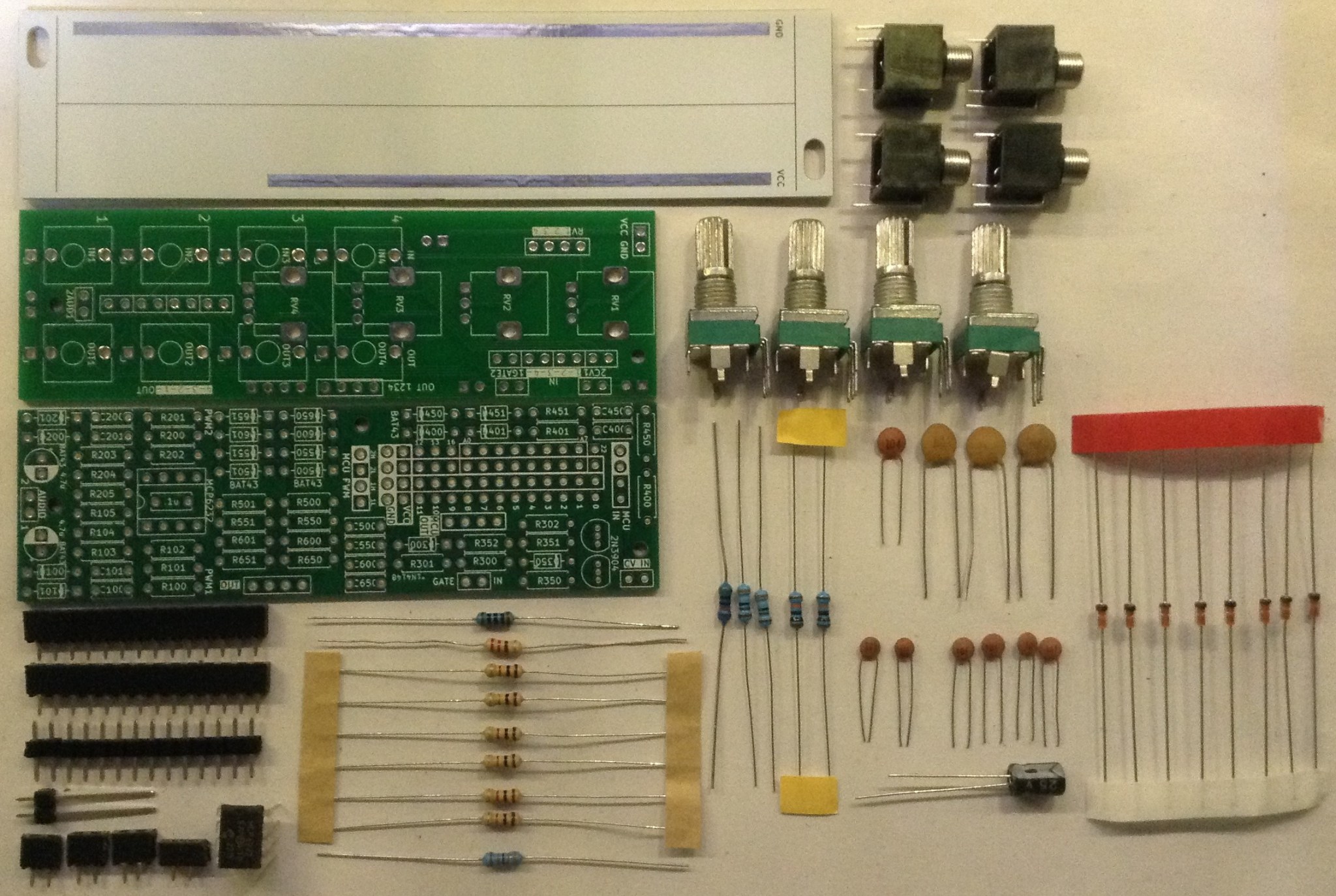 Arduino Module Eurorack EuroRack 6HP Arduino Mozzi Module – Simple DIY Electronic Music Projects