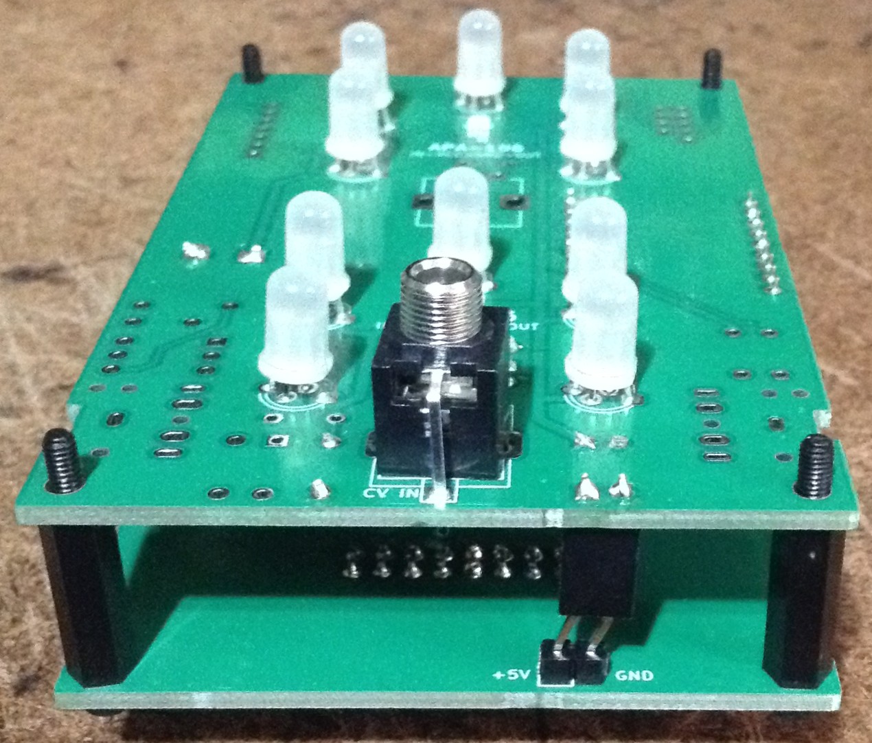 Eurorack Display Raspberry Forbidden Planet “Krell” Display EuroRack Module – Simple DIY ...
