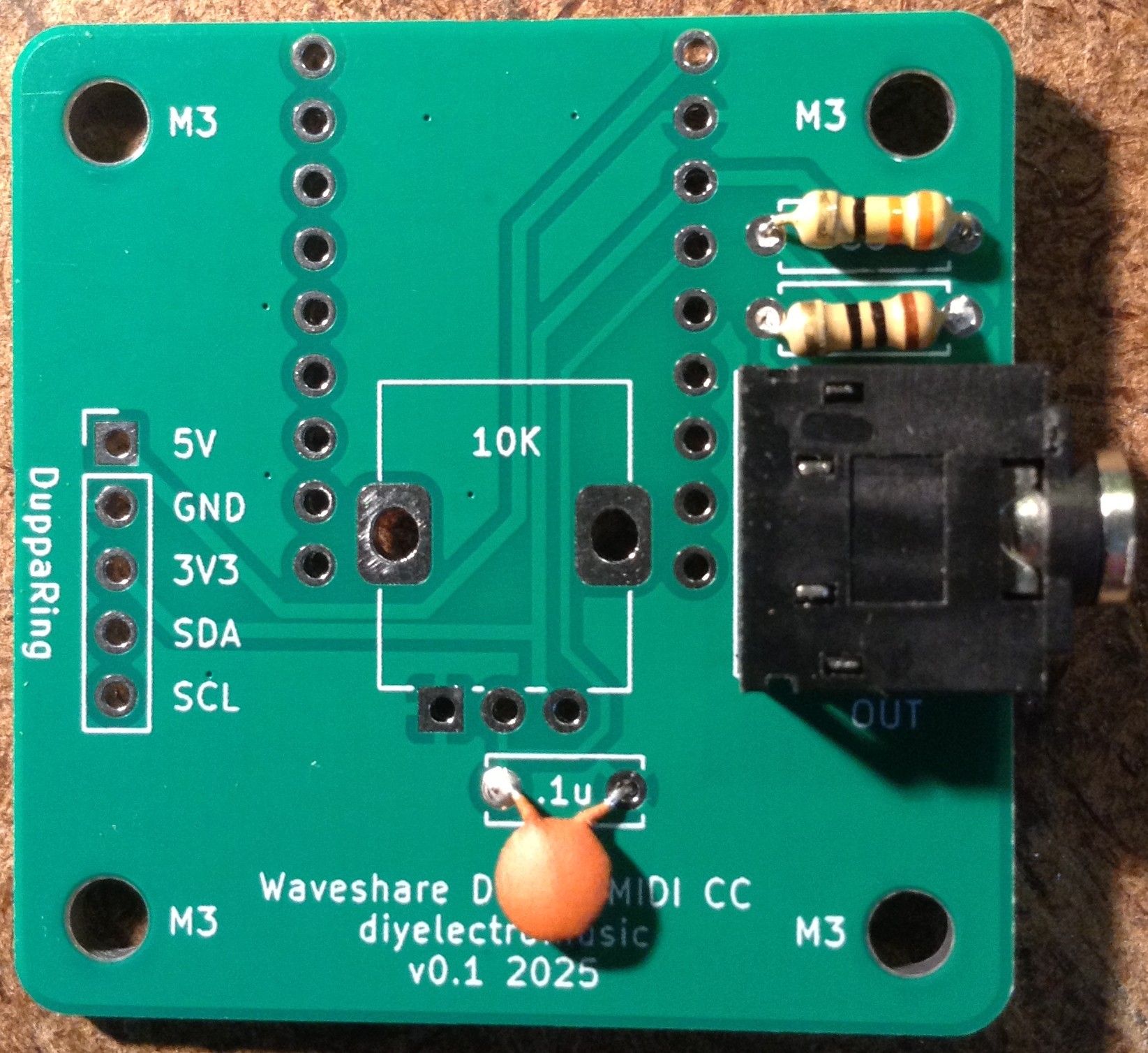 Duppa I2C MIDI Controller PCB Build Guide – Simple DIY Electronic Music ...