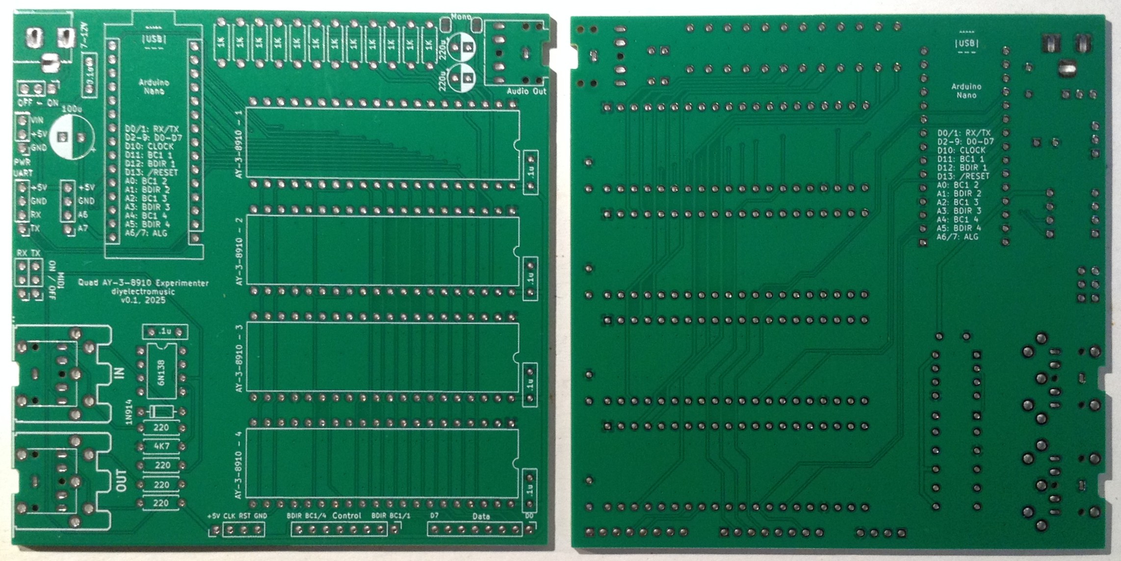 AY-3-8910 Experimenter PCB Build Guide – Simple DIY Electronic