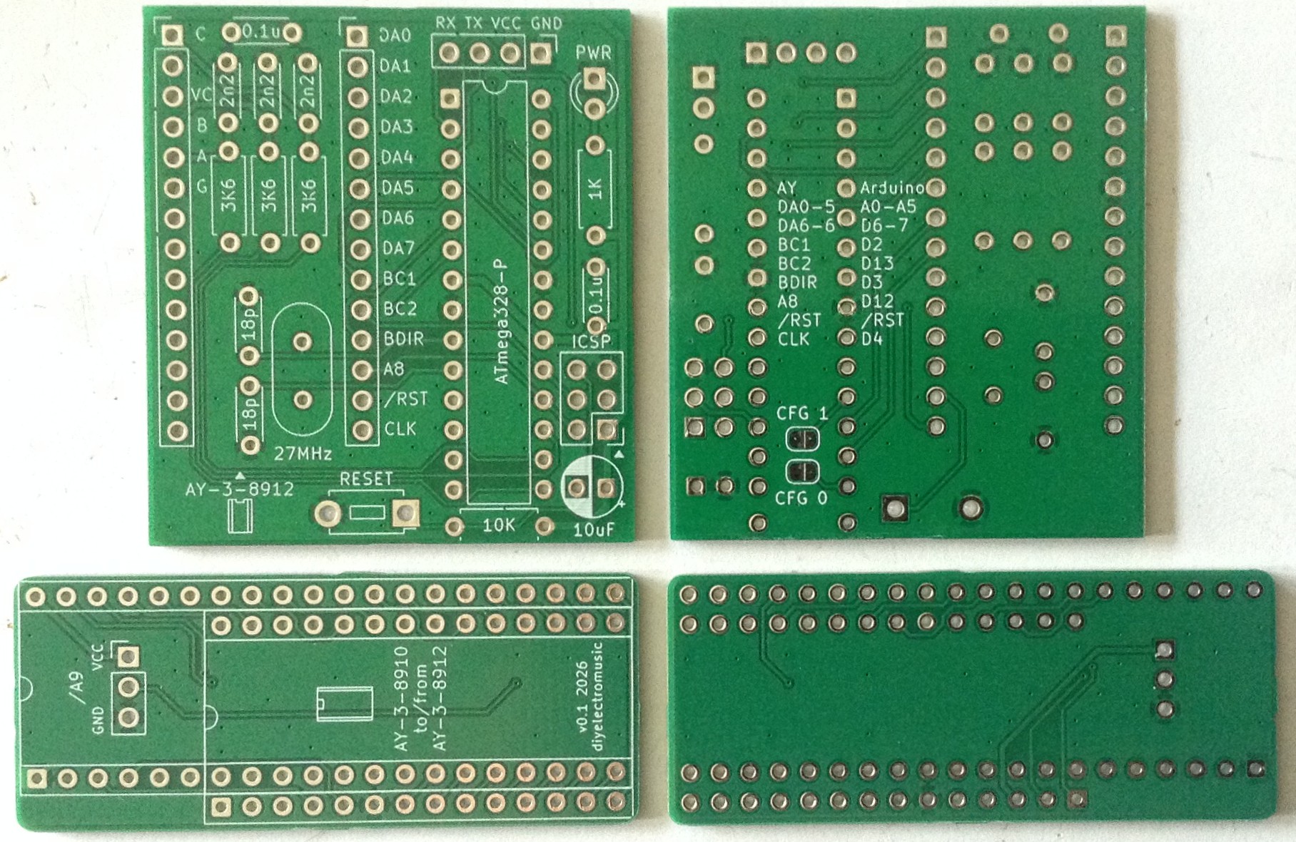 AY-3-8912/8910 Hardware Emulation – Part 2 – Simple DIY Electronic